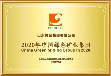 2020年(nian)中(zhong)國(guo)綠色礦業集(ji)團(tuán)